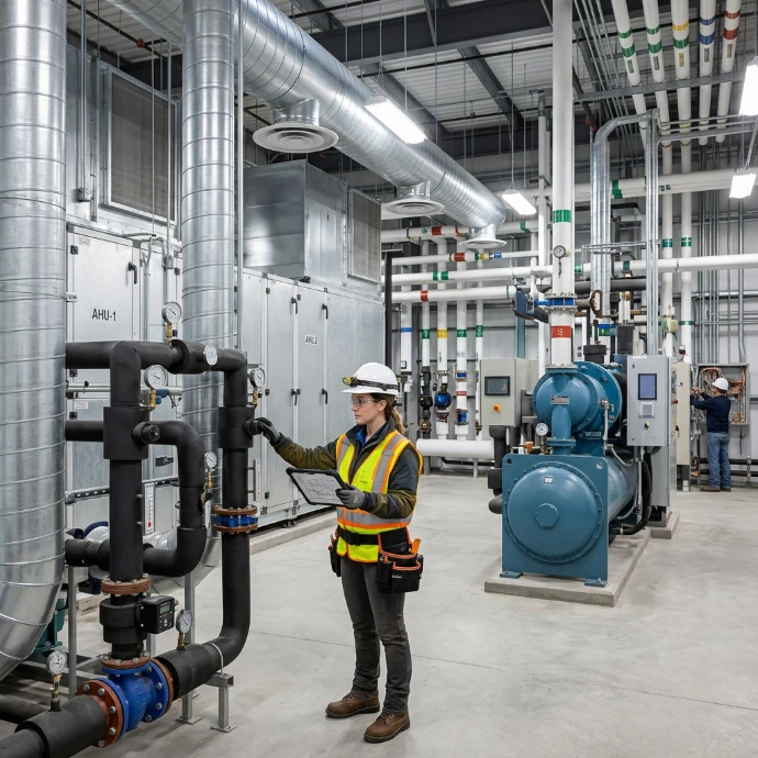 AI Generated HVAC Heating Ventilation and Air Conditioning System
