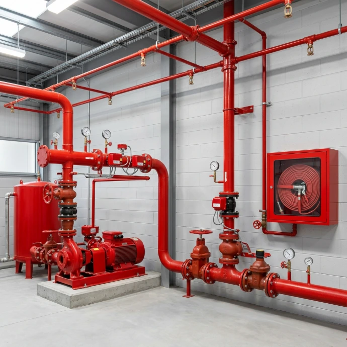 AI Generated AI Generated Fire Fighting and Protection System