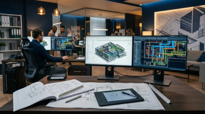 AI Generated Technical Courses MEP and CAD Design